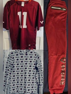 BIG BOYS (14/16) VIRGINIA TECH GAME-DAY OUTFIT
